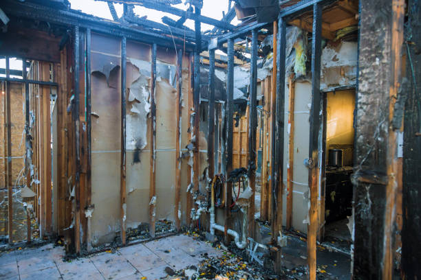 Professional Fire Damage Repair technician working in Rolla, MO